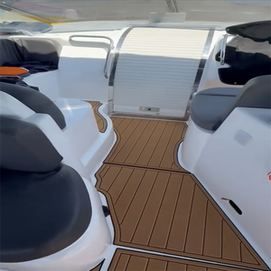 1996 Sunseeker Camargue 51 Cockpit Bateau EVA Mousse Faux Teck Pont Tapis De Sol Seadek MarineMat Gatorstep Style Auto-Adhésif - Product Image 5