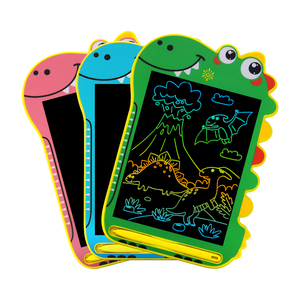 LCD-Schreibtafel für Kinder Dinosaurier-Design Grünes Produkt Ein Schlüssel Klar Kinder sicherheit Tragbare Kinder-Zeichen tablette - Product Image 1