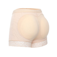 Sexy culotte noire, pour femme, rehausseur de fesses, rembourré, contrôle, à la hanche, petit garçon