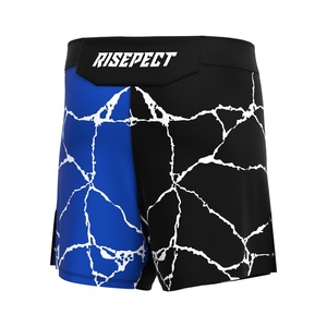 NO GI Shorts Non-Velcro Design Quick Dry and Breathable Front and <b>Back</b> Waistband Branding <b>Patch</b> for BJJ and Jiu-Jitsu - Product Image 2