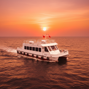 Catamaran de tourisme en acier certifié CE pour 60 personnes, personnalisé, fourni avec un design gratuit par un fabricant de yachts expérimenté - Product Image 2