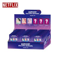 Badge de collection en alliage de zinc Netflix pour filles, boîte mystère, collection de badges mystère, Fandom