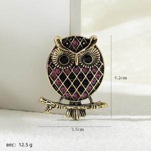 Broche <span class=keywords><strong>de</strong></span> Aleación con Diseño Creativo <span class=keywords><strong>de</strong></span> Araña, Escorpión y Pony, con Pedrería, Insignia <span class=keywords><strong>de</strong></span> Animal, Accesorio <span class=keywords><strong>para</strong></span> Traje y Abrigo - Product Image 6