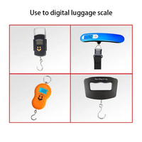 Balance de voyage de valise suspendue à jauge de contrainte de 50kg pour balance à bagages cellule de charge capteur de détection de poids cellule de charge de traction 50kg