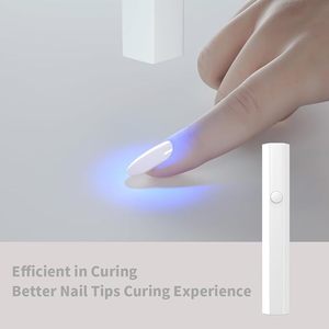 UV LED Nail <b>Lamp</b> Small Flash Cure Light for Gel Nails Professional Home & Salon Use USB Nail Dryer - Product Image 5