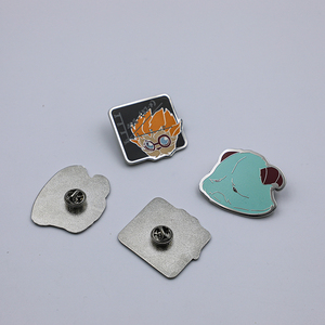 Customized Metal High Quality Hard Enamel <b>Japanese</b> American Cartoon Character Enamel Pins - Product Image 3