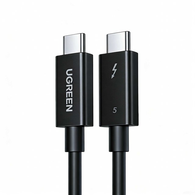UGREEN Thunderbolt 5 USB-C to USB-C Cable 240W PD 16K@60Hz Display Support for Laptop Notebook Computer
