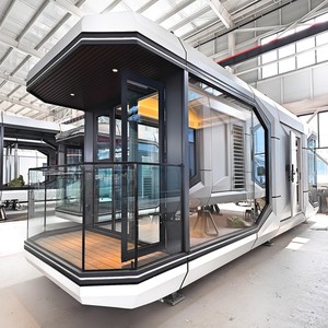 D7 kapsul ruang angkasa Modern struktur baja portabel kapsul ruang angkasa ramah lingkungan rumah bergerak kapsul ruang pintar rumah prefabrikasi - Product Image 2