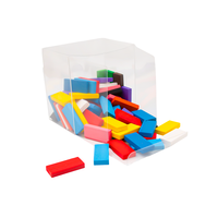 Boîtes en acétate transparent de haute qualité et abordables boîte d'emballage en pvc pliante en plastique rectangulaire