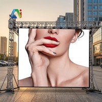 Module d'écran LED portable P3.91 pour location en intérieur, mur vidéo LED à installation rapide pour conférences, mariages, églises, événements sur scène