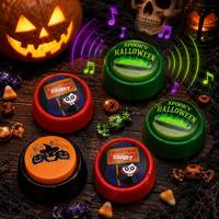 Tombol Suara Buzzer Prank Halloween, Tombol Bicara Suara Seram, Buzzer Suara untuk Permainan Trick or Treat