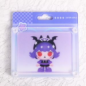 Desenhos animados impressos personalizados e Anime padrão acrílico Lenticular cartão Standee Keychain-Artwork Collectible Display Item - Product Image 5