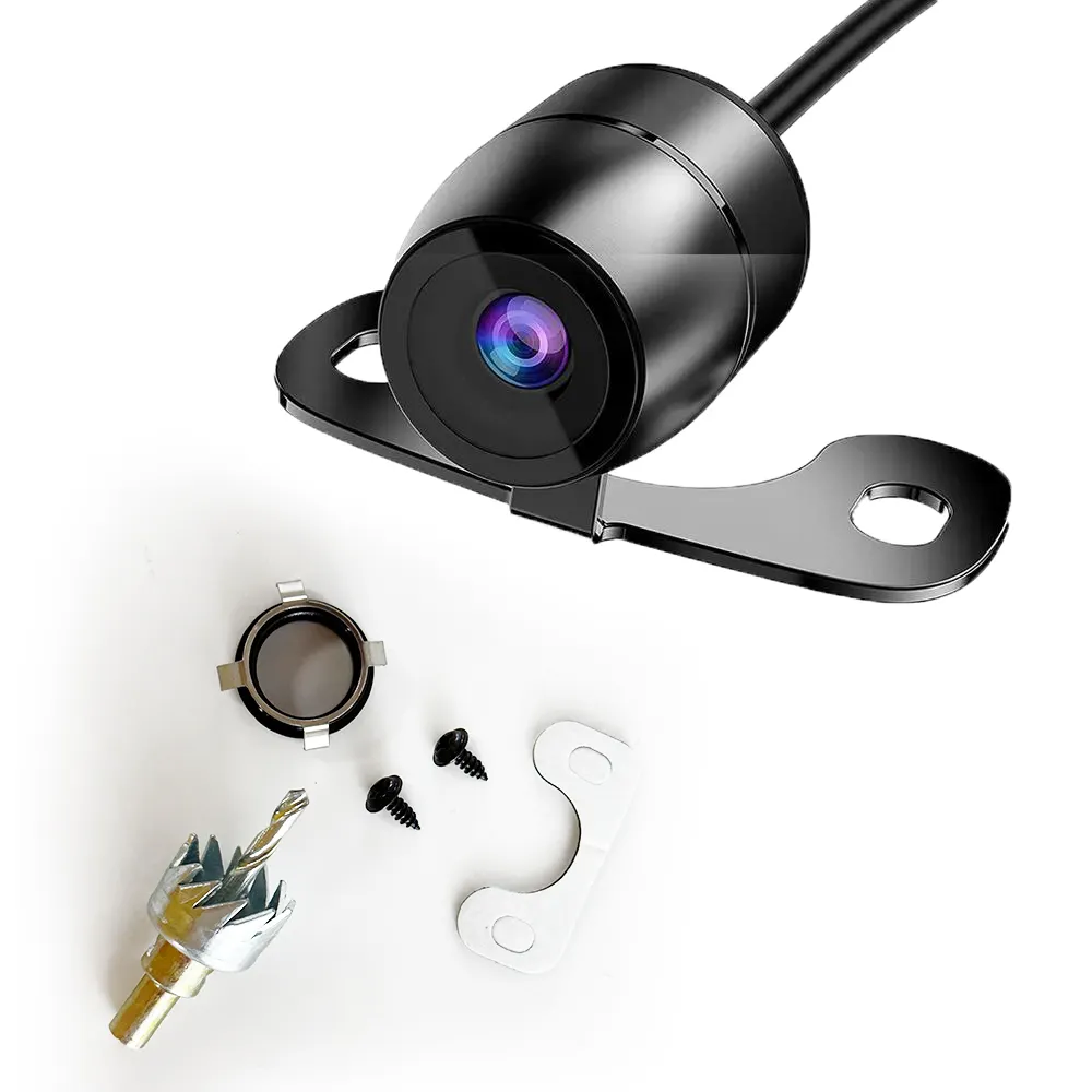 170 degree mini butterfly camera CCD AHD720P AHD1080P high-definition night version rear view 18.5 hole dual purpose camera