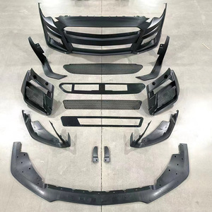 Kit de Parachoques Delanteros y Traseros Estilo GT500 para Automóviles OEM de Fábrica, Aspecto Agresivo, Kit de Carrocería Facelift para Ford Mustang 2015-2020 - Product Image 2