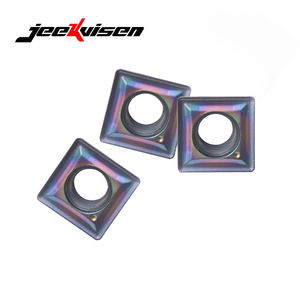 Jeekvisen JS115P SPMG060204-TG เครื่องเจาะรูปตัวยูแทรกทังสเตนคาร์ไบด์สำหรับกลึง - Product Image 4
