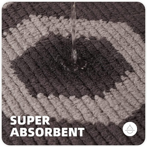 <span class=keywords><strong>Tapis</strong></span> d'entrée absorbant et résistant à la saleté, antidérapant, lavable, à profil bas, pour l'intérieur - Product Image 3