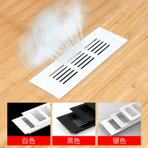 Grille de ventilation en alliage d'aluminium pour armoire, placard, meuble à chaussures – Maille respirante pour dissipation thermique - Product Image 4