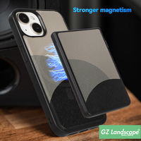 Casing HP Kulit PU Dompet Pop Up Otomatis Tempat Kartu Magnetik untuk iPhone