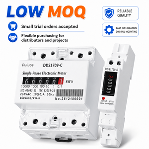 Compteur d'énergie compact DDS1709-D sur rail DIN, monophasé, moniteur <span class=keywords><strong>de</strong></span> <span class=keywords><strong>consommation</strong></span> <span class=keywords><strong>électrique</strong></span> en kWh avec <span class=keywords><strong>indicateur</strong></span> d'impulsions - Product Image 5