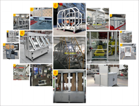 Fournisseur chinois de profilés en aluminium extrudé série 20, rail en V, rail en T, 2020, 2040