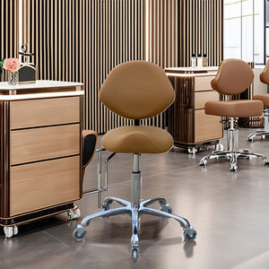 Chaise de travail roulante multicolores Xinying pour barbier et coiffeur avec roulettes intégrées, tabouret de salon de beauté et de spa, siège de beauté - Product Image 3