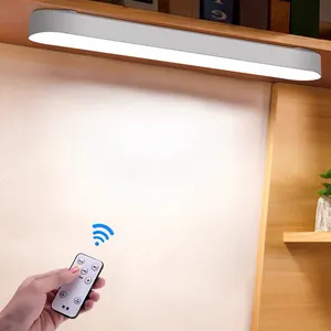 USB Port Led Magnetic Light 3 Color Changing Rechargeable Under Cabinet Lighting Diammbale Wardrobe Kitchen Led Closet Lights