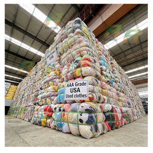 Ballot de vêtements d'<span class=keywords><strong>occasion</strong></span> mixtes pour enfants, friperie bon marché, vente en gros en vrac, vêtements de seconde main pour enfants de 1 à 12 ans, conteneur pour l'Afrique - Product Image 1