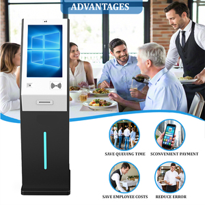 โรงพยาบาลเอสตาร์แบงค์ใช้ระบบจัดการคิวแบบไร้สายหรือแบบใช้สายพร้อมตู้จำหน่ายตั๋วพร้อมเครื่องพิมพ์ <span class=keywords><strong>เครื่อง</strong></span><span class=keywords><strong>สแกน</strong></span>คิวอาร์โค้ด RFID - Product Image 5