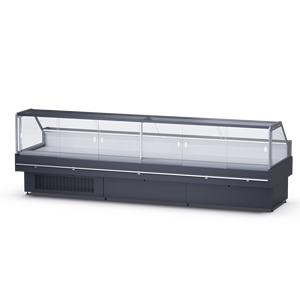 ตู้แช่เย็นแสดงสินค้าแบบกระจกสำหรับชีส ไส้กรอก และแซนวิช สำหรับซูเปอร์มาร์เก็ตขนาดใหญ่ระดับหรู - Product Image 3