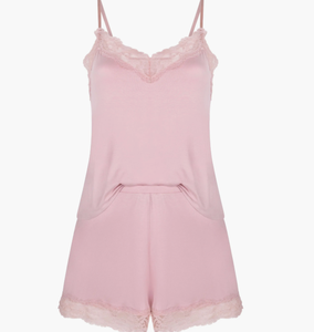 Conjunto de Pijama Sexy para Mujer con Encaje, Camisola y Pantalones Cortos, <span class=keywords><strong>Ropa</strong></span> sin Mangas, <span class=keywords><strong>Ropa</strong></span> de Dormir para Mujer - Product Image 3