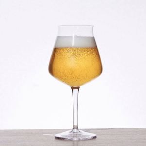 Vaso de Cerveza <span class=keywords><strong>Teku</strong></span> de Cristal Hecho a Mano, Sin Plomo, de Lujo, al por Mayor para Bares - Product Image 5