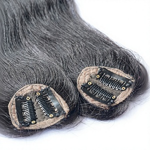 Extensiones de Cabello Indio con Clip para Mujer, Cabello 100% Virgen con Ondas Naturales - Product Image 3
