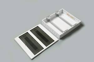 Nhựa phân phối Hộp bảng điều khiển, hộ gia đình <span class=keywords><strong>6</strong></span> đến 36 kênh kim loại bảng phân phối Vỏ Hộp Điện - Product Image 5