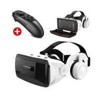 Casque de réalité virtuelle 3D sans fil G06EB Original 2026 avec manettes pour iOS et Android – Matériel AR pour réalité virtuelle