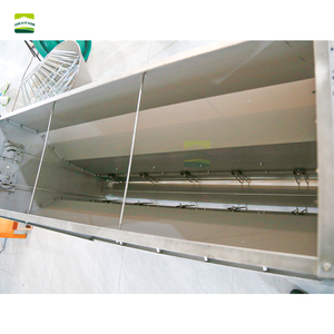 Nouvelle mangeoire robuste en acier inoxydable pour porcs - Double face, 6 trous, épaisseur 1,2 mm, bac d'alimentation automatique pour porcs en croissance/finisage en élevages - Product Image 4