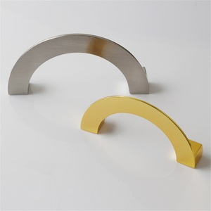 European Style Modern Minimalist Zinc Alloy Round Furniture Handle and <b>Knob</b> <b>for</b> Cabinet Drawer Wardrobe <b>Dresser</b>-128mm - Product Image 1