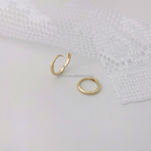 مجوهرات <span class=keywords><strong>14K</strong></span> طوق كلاسيكي بسيط الأكثر مبيعًا - Product Image 2