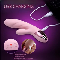 Mini vibromasseur lapin puissant, stimulateur clitoridien, godemiché, jouets érotiques pour femme, vibromasseurs double extrémité pour femme