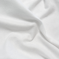 Parure de draps-housses de luxe en bambou lyocell 60S, tissée, écologique, toutes saisons, blanc + ivoire, 300 fils, tailles personnalisables