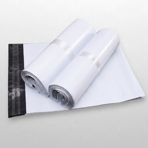 En stock, prêt à être expédié, sac de courrier en plastique blanc, livraison rapide, enveloppe d'expédition pour les petites entreprises, boutique en ligne, <span class=keywords><strong>colis</strong></span> postal - Product Image 5