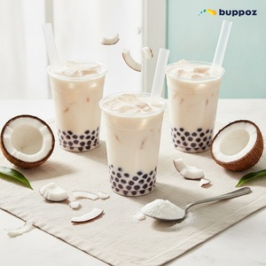 Poudre de thé au lait de coco 1kg, certifiée Halal HACCP, pour les fabricants de bubble tea et de thé au lait - Product Image 5