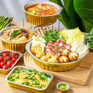 Réchaud à gaz portable jetable, mini boîte d'emballage pour plats à emporter, pour camping, pique-nique, cuisine en plein air - Product Image 2