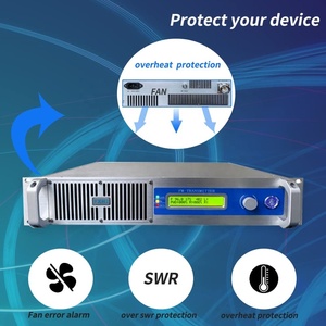<span class=keywords><strong>FM</strong></span>-трансмиттер HP-350W, сертифицированный, с интеллектуальным контролем температуры, для церкви/школы/аварийных вещаний, с дисплеем мощности, прочный - Product Image 2