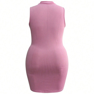 Nueva Colección Primavera-Verano 2026: Blusa Entallada de Cuello Medio Alto con Cremallera y Color Liso para Mujer Tallas Grandes, Estilo Europeo y Americano - Product Image 4
