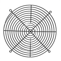 Nouvelle grille de protection de ventilateur de climatiseur Senneng en acier inoxydable 304 316 pour moteur électrique - Noir/Chrome/Rouge