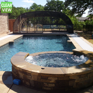 Niche en alliage d'aluminium, abri de soleil rétractable, <span class=keywords><strong>pour</strong></span> extérieure, convient également à une piscine - Product Image 4