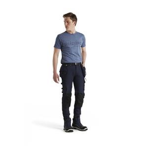 BLAKLADER - 199816448699C46 Pantalon Craftsman extensible dans les 4 sens X1900 Marine foncé/Noir-PANTALON DE TRAVAIL EAN 7330509686430 - Product Image 3