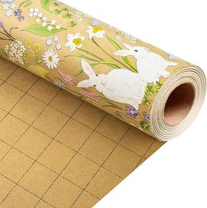 Original <b>Easter</b> Bunny Colorful Wild Flower Kraft <b>Wrapping</b> <b>Paper</b> For <b>Easter</b> Day And Festival Decoration - Product Image 6