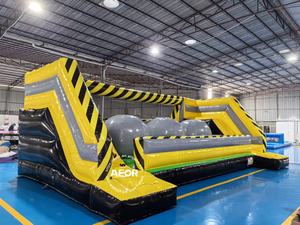 Trò chơi vận động ngoài trời Carnival Challenge: Bóng đá, chướng ngại vật bơm hơi Wipeout, trò chơi bóng nhảy bơm hơi trong nhà dành cho trẻ em - Product Image 6