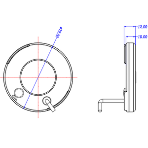 EPTTECH Bluetooth Outdoor BBQ RV Küche Gasherd <span class=keywords><strong>LPG</strong></span> Füllstandsanzeige Münzbatteriebetrieben APP Methan-Gastank Füllstandserkennung - Product Image 2